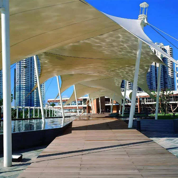 大石桥市膜结构景观棚