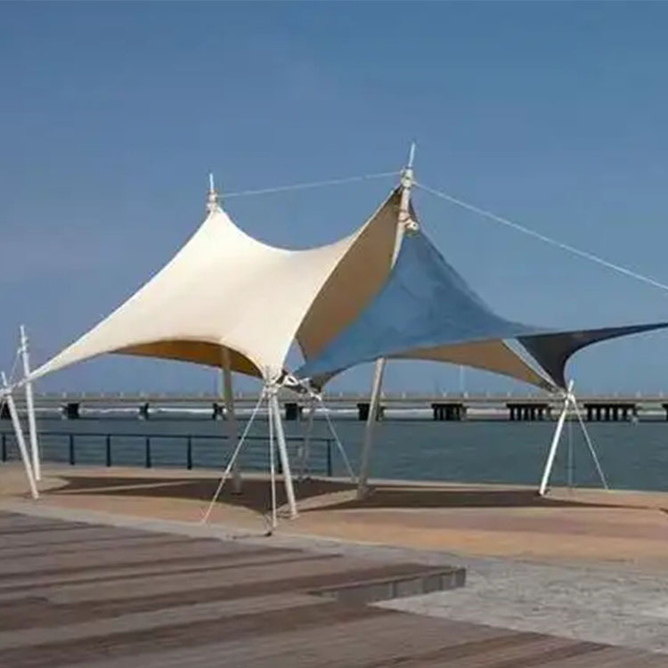 大石桥市膜结构景观棚
