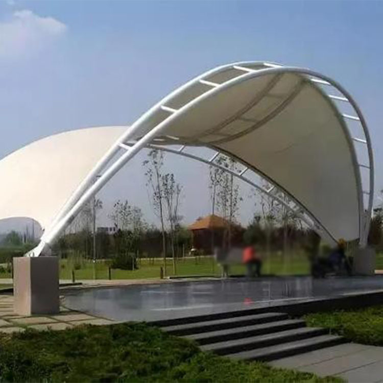 大石桥市膜结构景观棚