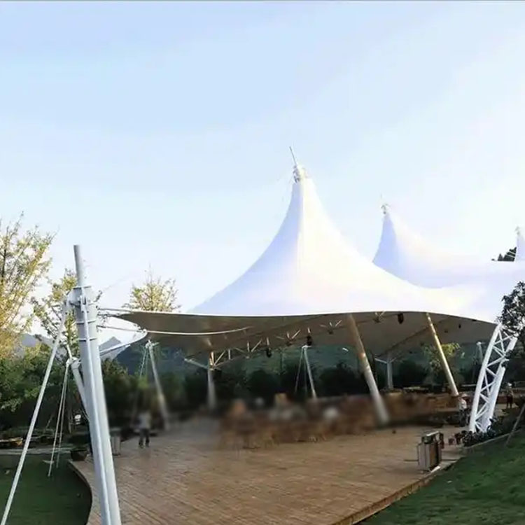 大石桥市膜结构景观棚